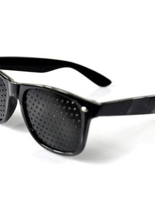 Очки для восстановления зрения resteq. очки-тренажеры. pinhole очки. тренажерные очки10 фото