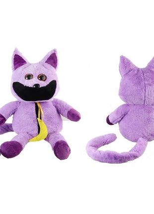 Кетнеп 52 см мягкая игрушка усміхнені звірята кетнеп poppy playtime smiling critters catnap кіт дрьома