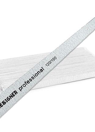 Пилочка для ногтей designer 120/150, капля (50 шт)