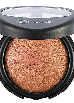 Пудра для обличчя flormar №26 terracotta baked флормар запечена