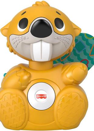 Розвиваюча музична іграшка fisher price веселий бобер лінкімалс (рос.) fisher-price linkimals beaver5 фото