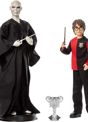 Ігровий набір ляльки гаррі поттер і лорд волдеморт mattel gift set harry potter and voldemort gnr382 фото