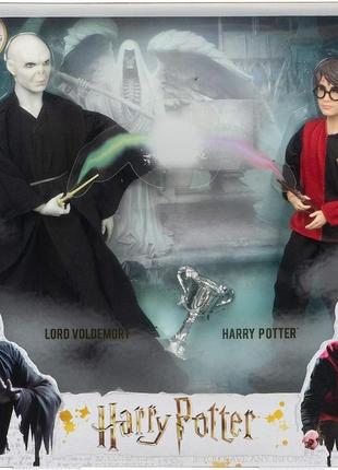 Ігровий набір ляльки гаррі поттер і лорд волдеморт mattel gift set harry potter and voldemort gnr38