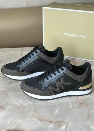 Кроссовки michael kors оригинал maddy logo trainer кеды майкл корс2 фото