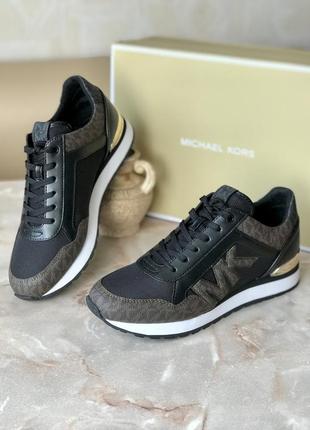 Кроссовки michael kors оригинал maddy logo trainer кеды майкл корс