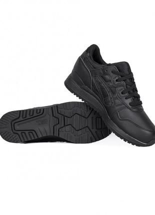 Шкіряні кросівки ASICS Novablast Black Carrier Grey Mujer