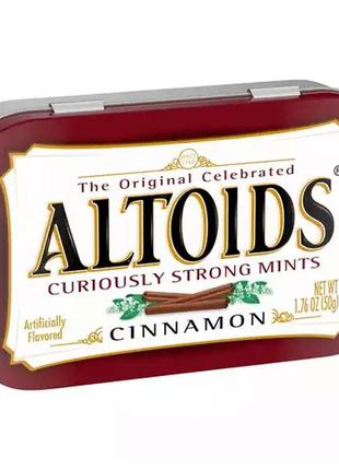 Леденцы altoids cinnamon 50g
