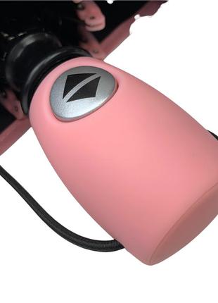 Класична парасоля-автомат на 8 спиць від susino, з рожевою смужкою, 016031ac-53 фото