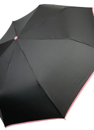 Классический зонт-автомат на 8 спиц от susino, с розовой полоской, 016031ac-5 топ6 фото
