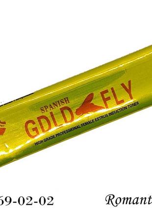 Женский возбудитель в каплях шпанская мушка spanish gold fly new 1шт пробник