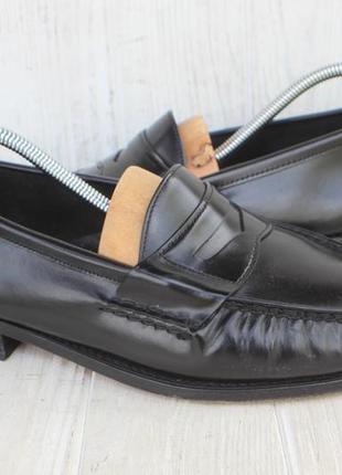 Туфли лоферы dexter кожа сделаны в сша 41р мокасины