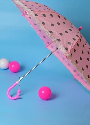 Дитяча парасолька в горошок umbrella