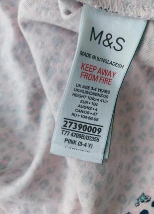 Леопардовое платье из чистого хлопка m&amp;s collection8 фото