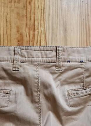 Брендові фірмові німецькі демісезонні літні бавовняні стрейчеві брюки gardeur,оригінал,розмір 32/32.3 фото