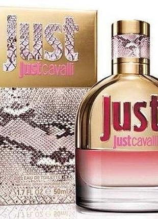 Оригинальный roberto cavalli just cavalli 50 ml ( роберто кофелли джаст кавалери ) туалетная вода