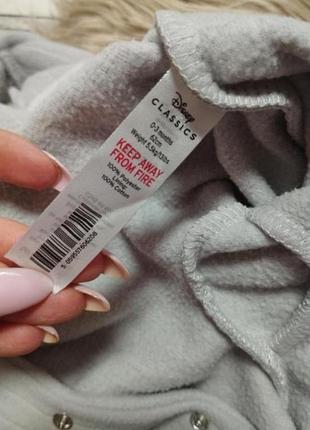 Флісовий чоловічок nutmeg 0-3 міс, 62 см/теплий чоловічок для новонародженого7 фото