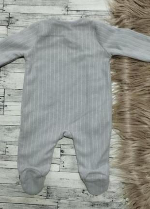 Флісовий чоловічок nutmeg 0-3 міс, 62 см/теплий чоловічок для новонародженого6 фото