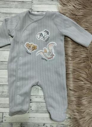 Флісовий чоловічок nutmeg 0-3 міс, 62 см/теплий чоловічок для новонародженого4 фото