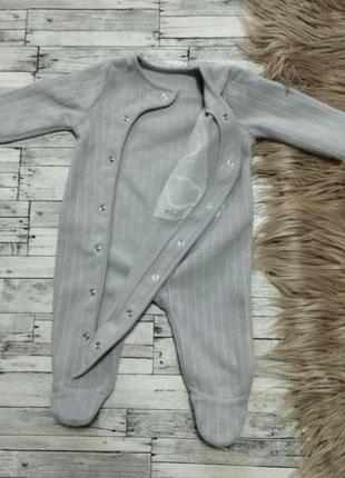 Флісовий чоловічок nutmeg 0-3 міс, 62 см/теплий чоловічок для новонародженого5 фото