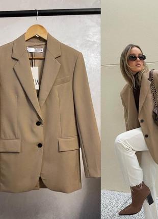 Пиджак блейзер жакет zara