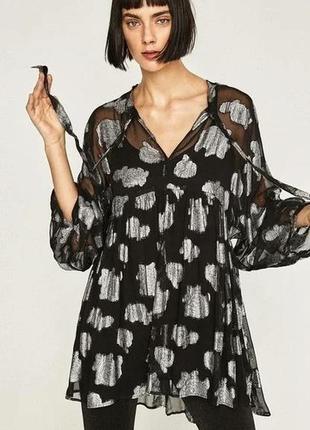 Женская блузка туника zara