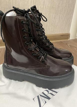 Нові дуже стильні ботинки zara