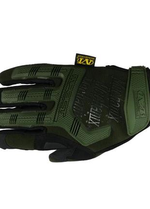 Перчатки тактические mechanix mx-61 олива