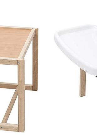 Стульчик-трансформер babyroom пони-230 eko графит / серый