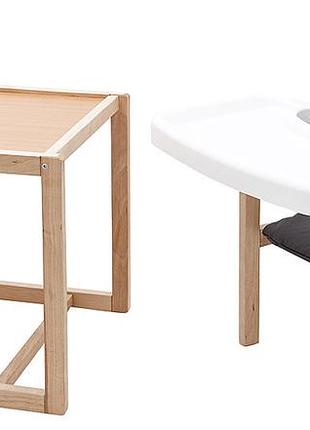 Стульчик-трансформер babyroom винни-230 eko серый / графит (мишка с будильником)