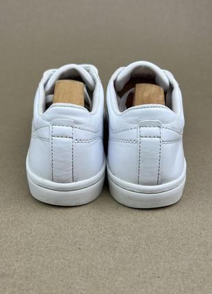 Оригинальные кожаные кеды lacoste