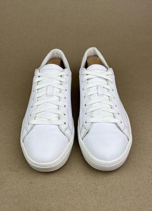 Оригинальные кожаные кеды lacoste