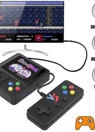 Портативная игровая приставка gen. game plus 500 классических встроенных игр, консоль с джойстиком