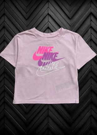 Оригинальная футболка nike на девочку