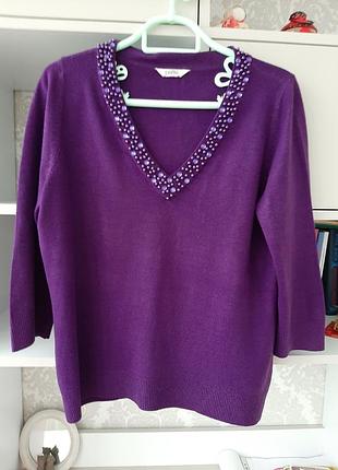 Нарядний пуловер petite, р. 38