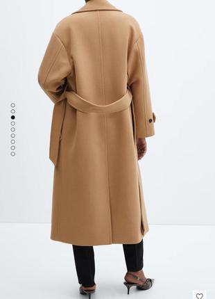 Пальто manteco mango s преміум шерсть2 фото