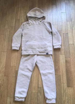 Теплий костюм baby boo тринитка 110-116 см