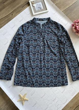 Сорочка блузка з принтом