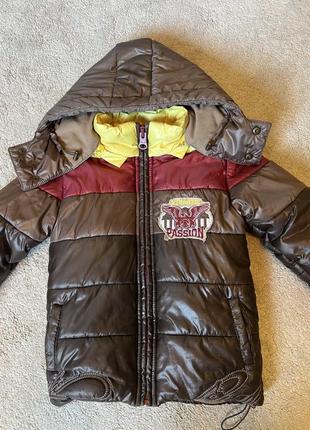 Курточка детская зимняя puledro, туречковина 98 размера,