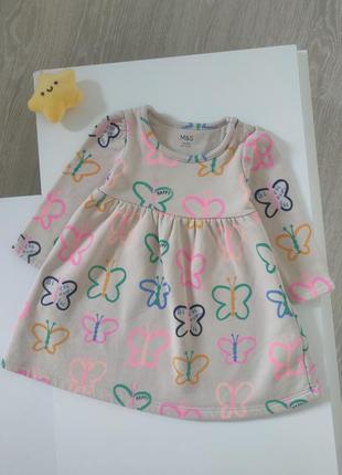 🩰 тепла сукня на 6-9 міс