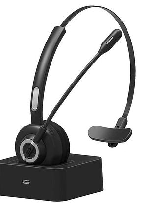 Офісна bluetooth-гарнітура з мікрофоном | бездротові bluetooth-навушники