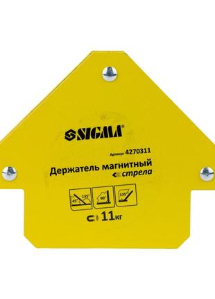 Магніт для зварювання "стріла" sigma (4270311)
