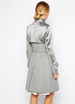 Серое пальто karen millen2 фото