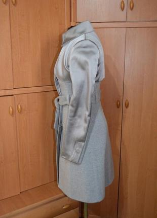 Серое пальто karen millen4 фото