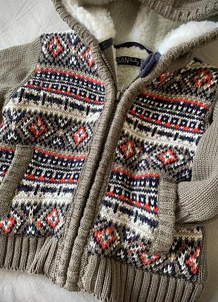 Дуже тепла дитяча кофта на 6 міс 6