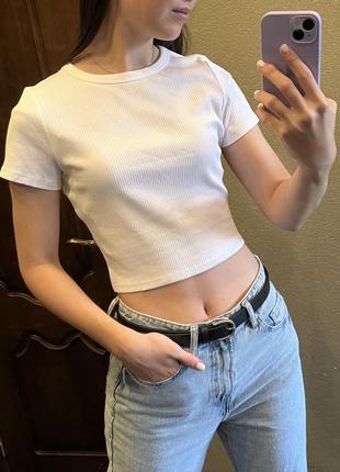 Кроп футболка,топ