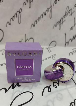 Bvlgari omnia amethyste
туалетная вода 5 мл