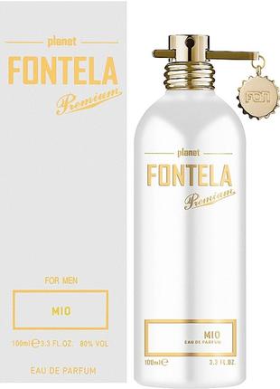 Unice парфумована вода fontela for men mio, 100 мл, unice