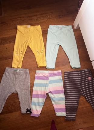 Фирменные леггинсы для новорожденного