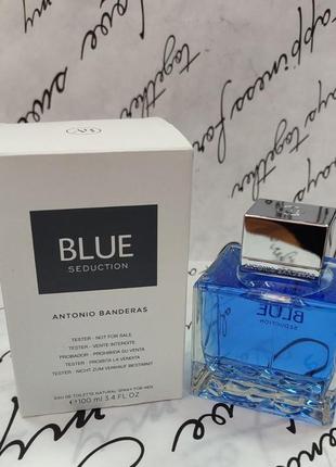 Тестер туалетная вода для мужчин antonio banderas blue seduction 100 мл