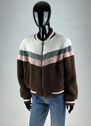 Куртка шерпа тедди оверсайз